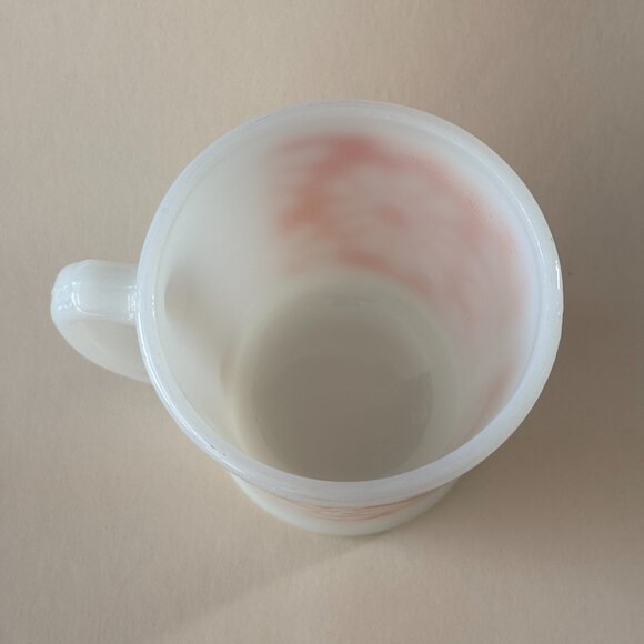 Vintage Anchor Hocking Fire King Milk Glass Mug - Picture 8 of 8